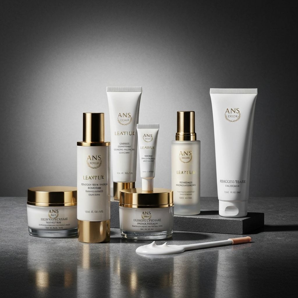 Luxury cosmetics collection